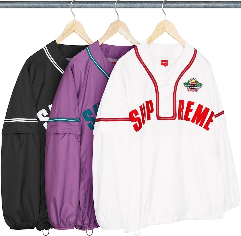 Snap-Off Sleeve L/S Baseball Top